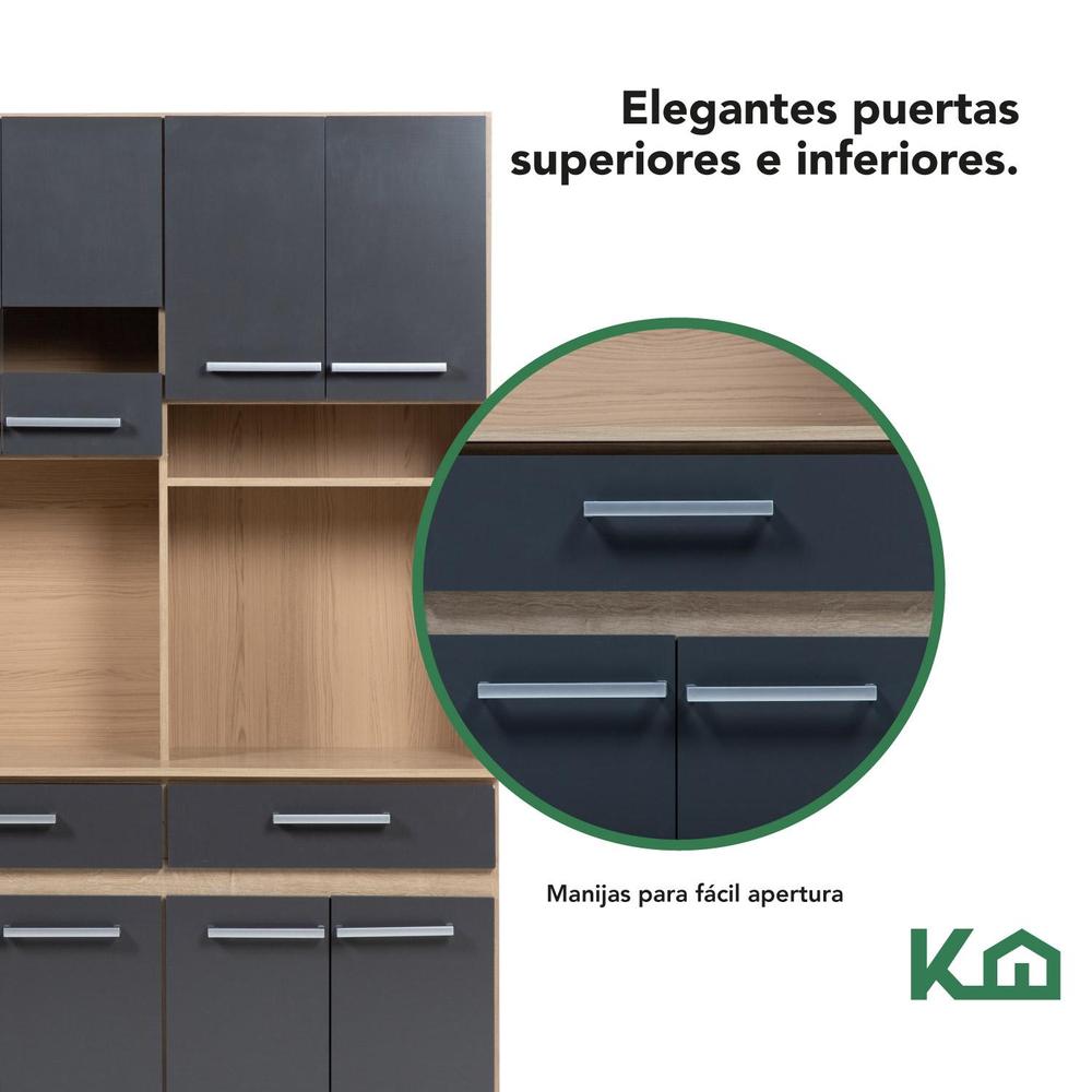 Foto 5 pulgar | Mueble Alacena Rack Organizador Despensero Multiusos Cocina