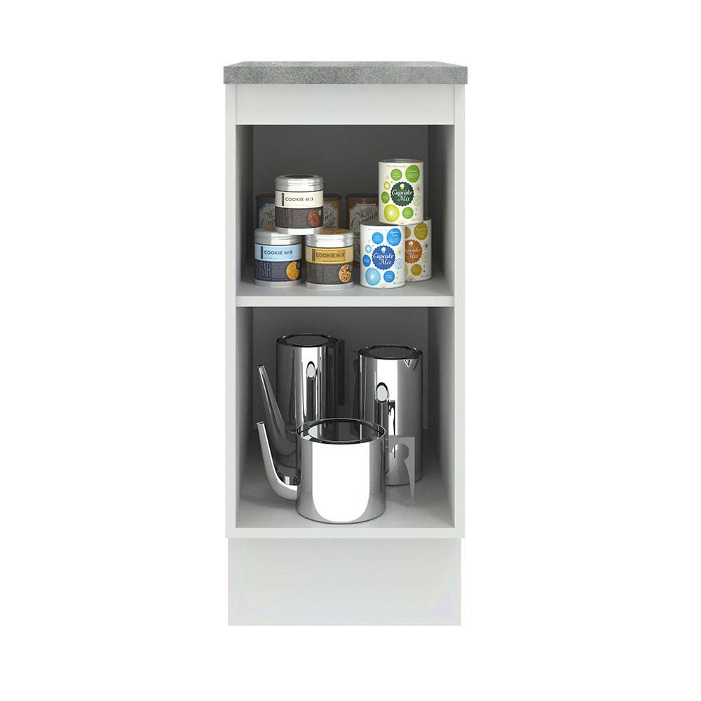 Foto 4 pulgar | Gabinete Bajo Cocina Madesa Agata 35cm Con Encimera Bg