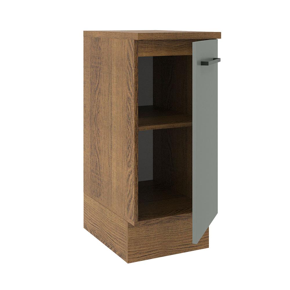 Foto 5 pulgar | Gabinete Bajo Cocina Madesa Agata 35cm Con Encimera Mg
