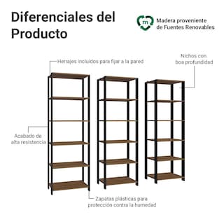 Foto 4 | Armario Organizador Multiuso Para Cocina Madesa 177cm Mn