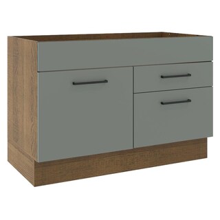 Foto 1 | Gabinete Bajo Cocina Madesa Agata 120cm Sin Encimera Mg 10