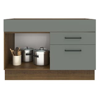 Foto 3 | Gabinete Bajo Cocina Madesa Agata 120cm Sin Encimera Mg 10
