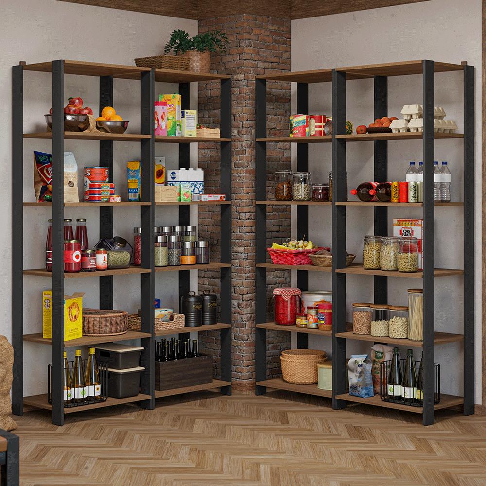 Foto 3 pulgar | Armario Organizador Multiuso Para Cocina Madesa 236cm Mn