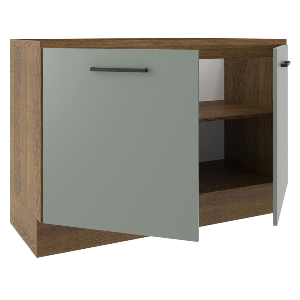 Foto 5 pulgar | Gabinete Bajo Cocina Madesa Agata 120cm Con Encimera Mg 02
