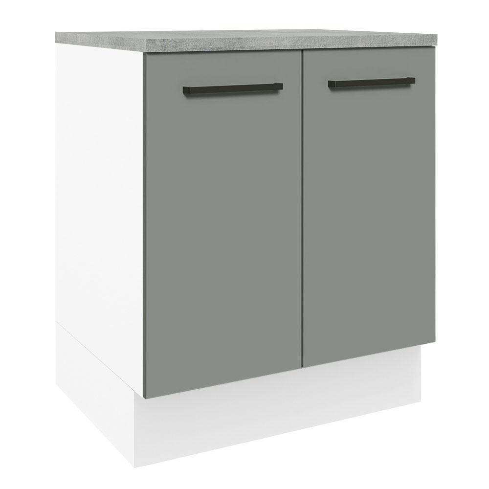 Foto 2 pulgar | Gabinete Bajo Cocina Madesa Agata 70cm Con Encimera Bg 01