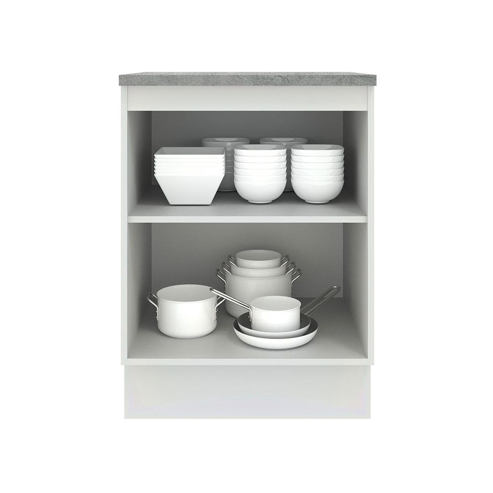 Foto 4 pulgar | Gabinete Bajo Cocina Madesa Agata 60cm Con Encimera Bg 05
