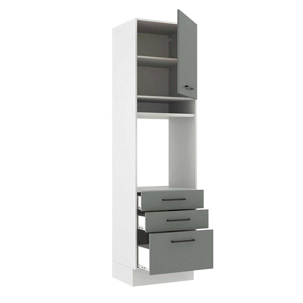 Foto 5 pulgar | Mueble para Horno y Microondas Madesa Ágata 60 cm
