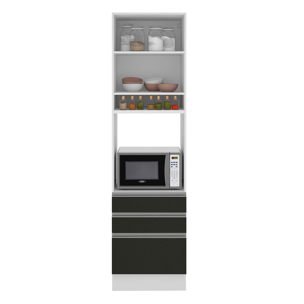 Foto 3 | Mueble para Horno y Microondas Madesa Glamy 60 cm