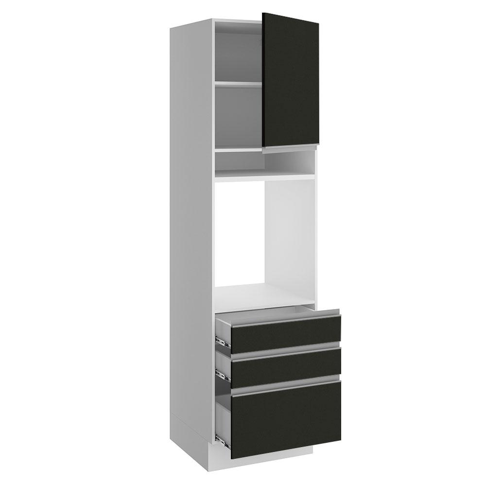 Foto 4 | Mueble para Horno y Microondas Madesa Glamy 60 cm
