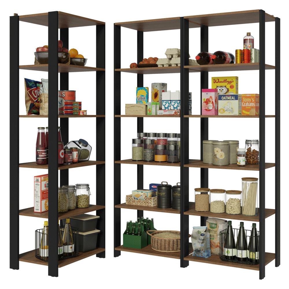 Foto 1 | Armario Organizador Multiuso Para Cocina Madesa 177cm Mn 1