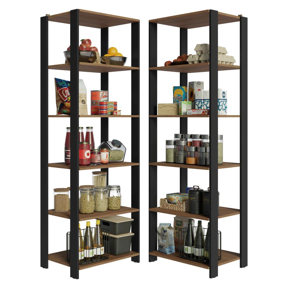 Foto 2 pulgar | Armario Organizador Multiuso Para Cocina Madesa 118cm Mn 02