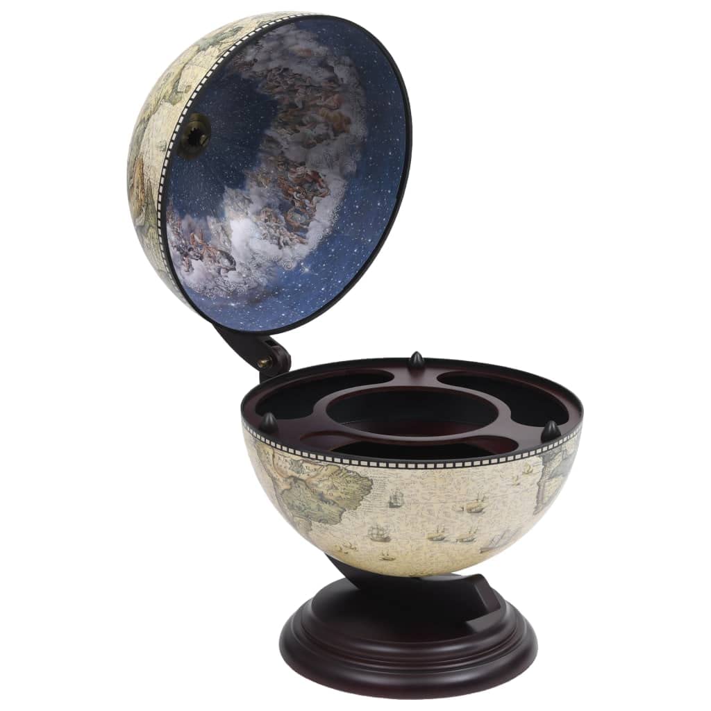 Foto 1 | Soporte De Mesa Para Vinos Globe Vidaxl  Eucalipto Verde Y Marrón - Venta Internacional.