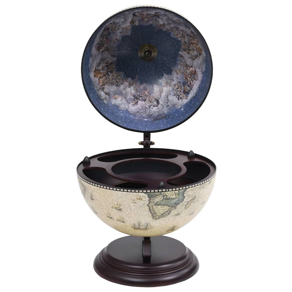 Foto 5 pulgar | Soporte De Mesa Para Vinos Globe Vidaxl  Eucalipto Verde Y Marrón - Venta Internacional.