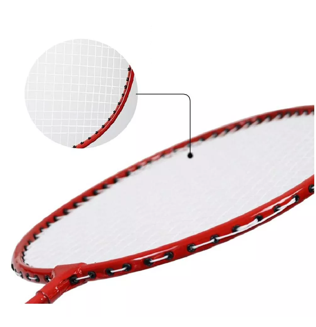 Foto 5 pulgar | Juego de Raquetas de Bádminton Belug 4 Raquetas con Poste de Red