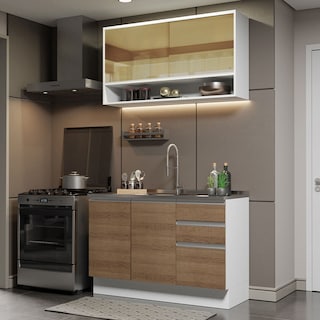 Foto 2 | Cocina Integral Compacta Madesa Glamy 2 Piezas 120 cm
