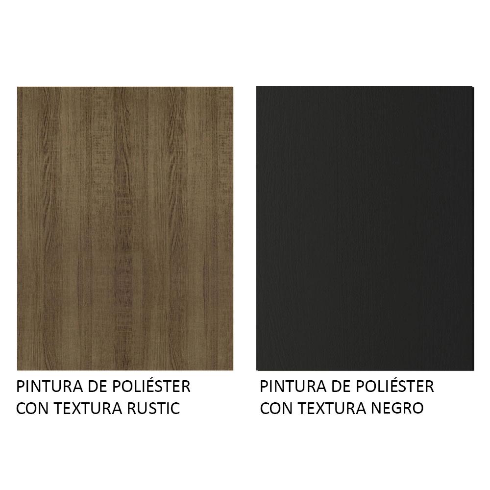 Foto 9 pulgar | Armario de Cocina Completo Glamy Madesa GRGL2600057K color Negro