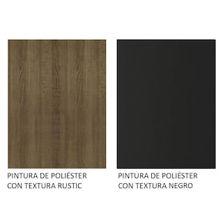 Foto 8 | Armario de Cocina Completo Glamy Madesa GRGL2400107K color Negro