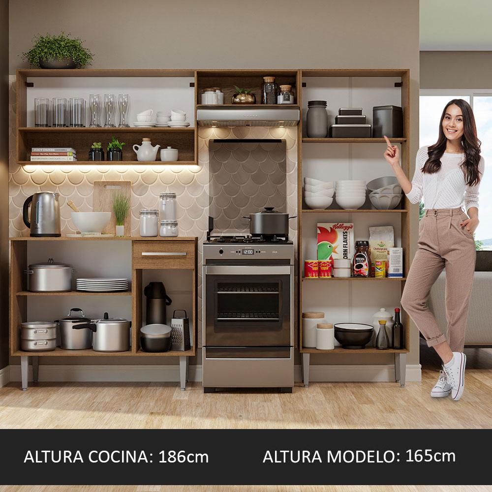 Foto 6 pulgar | Cocina Integral Madesa Grem2290029b color Blanco