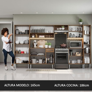 Foto 5 | Cocina Integral Madesa Emilly Joy 325 Cm