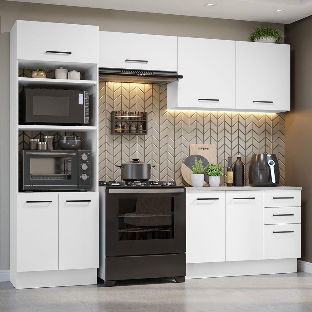 Foto 2 | Mueble de Cocina Integral 270 cm Agata Madesa 07 Blanco