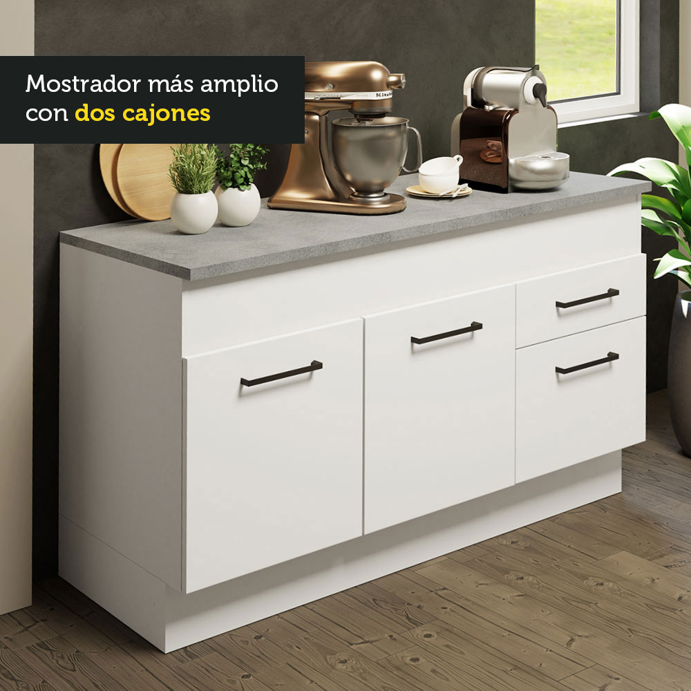 Foto 7 pulgar | Mueble de Cocina Compacto 150 CM Agata Madesa 01