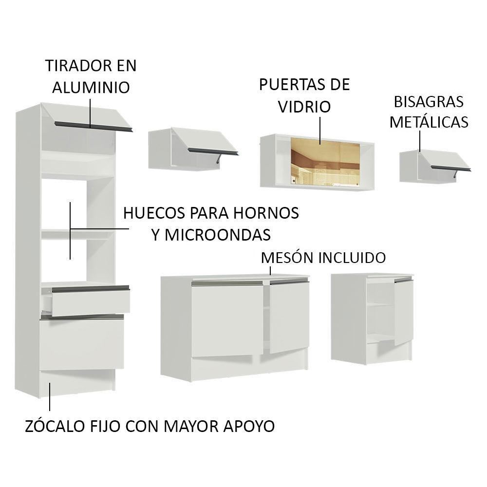 Foto 5 pulgar | Mueble de Cocina Integral Madesa Diamante