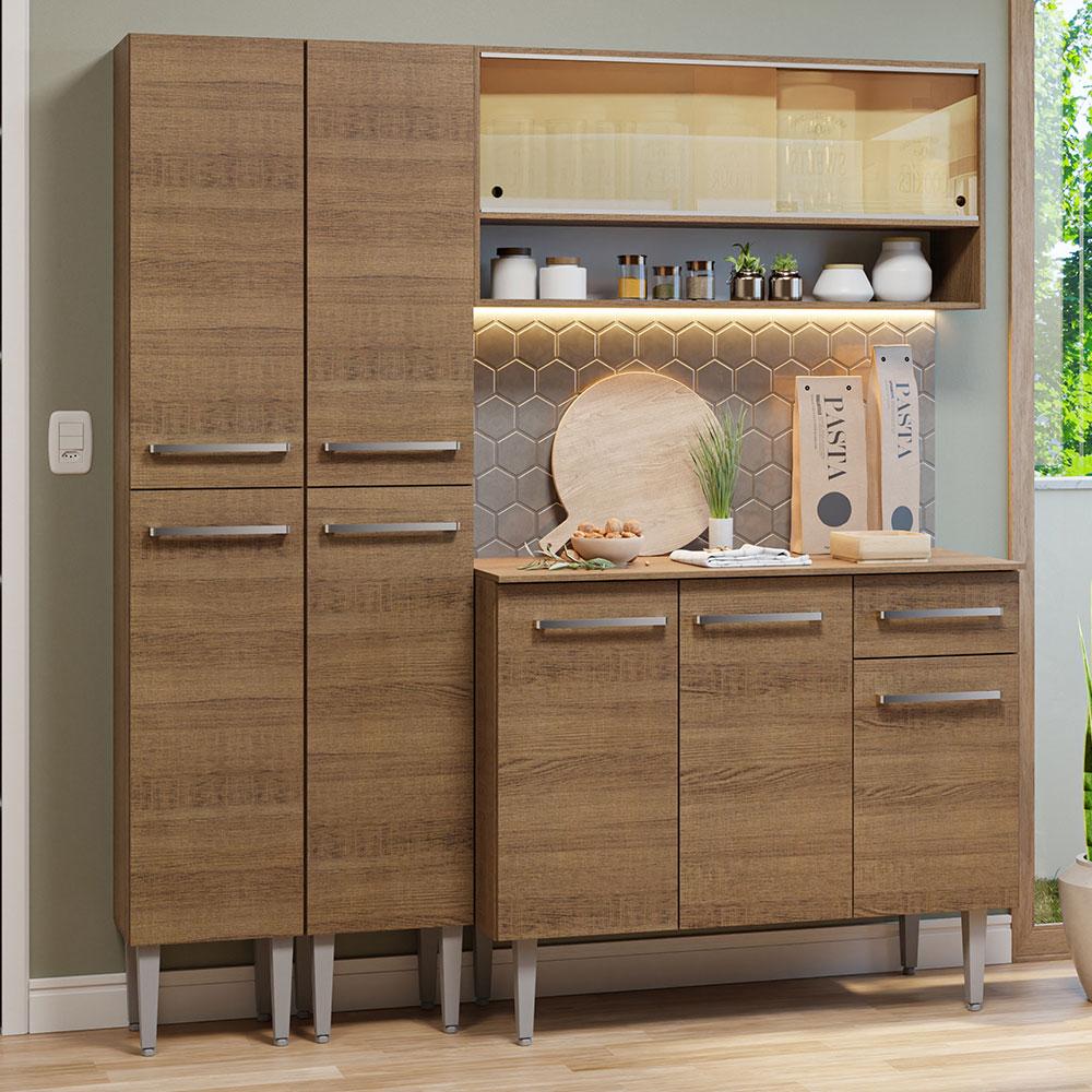 Foto 2 | Mueble de Cocina Emilly Madesa 169 cm