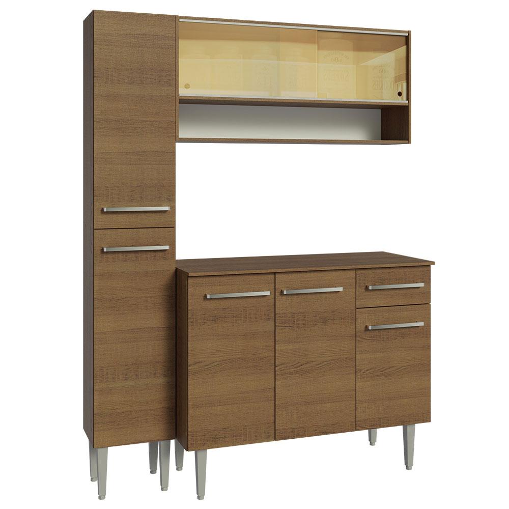 Foto 9 pulgar | Mueble de Cocina Compacta 137 cm Emilly Madesa 09