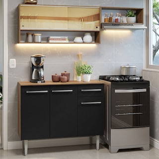 Foto 1 | Mueble de Cocina Compacta Emilly Madesa 165 cm