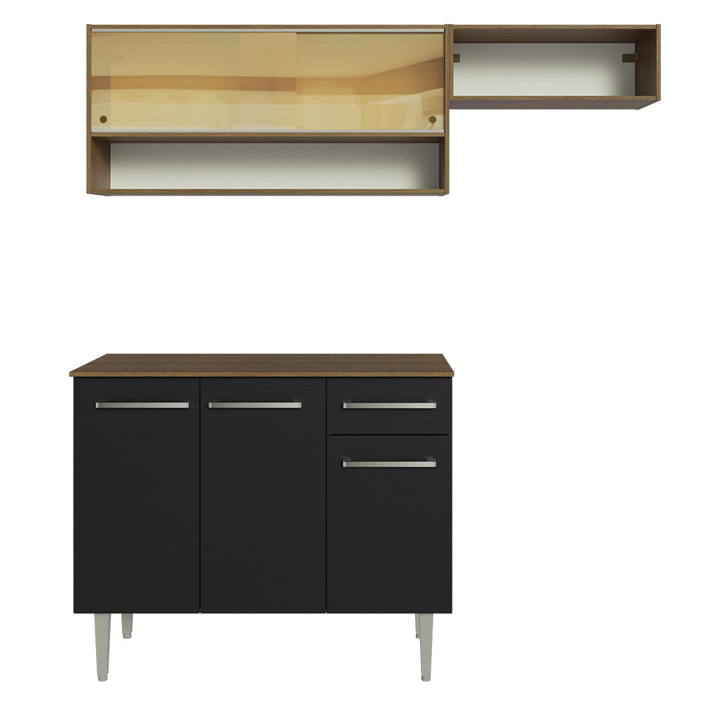 Foto 7 | Mueble de Cocina Compacta Emilly Madesa 165 cm