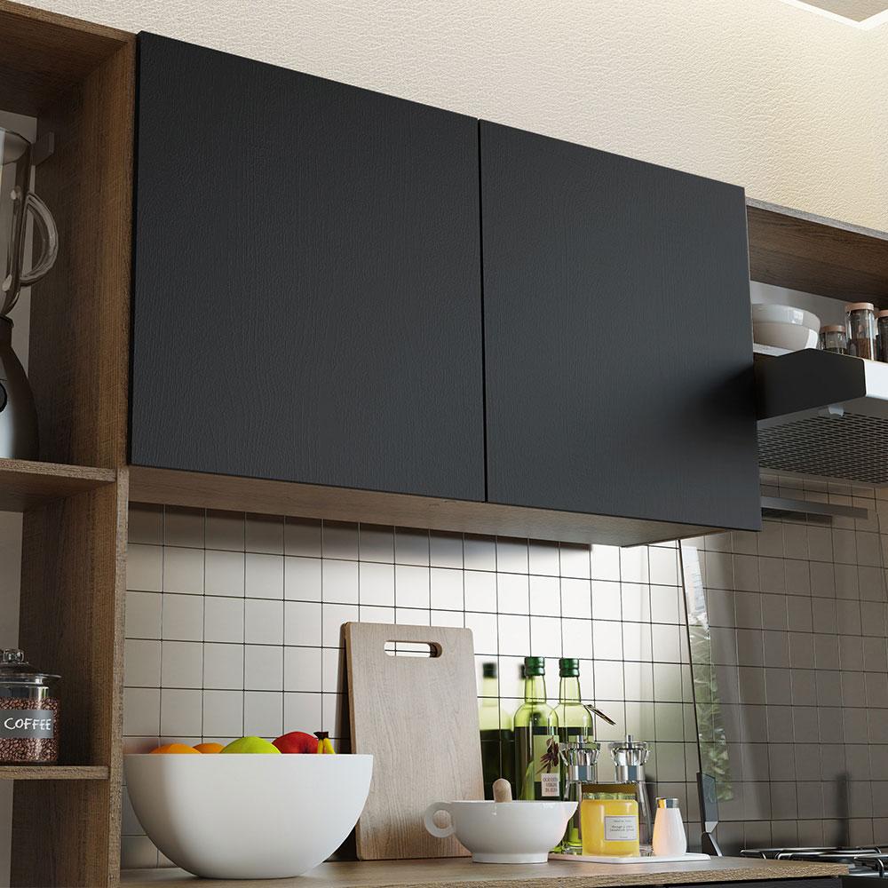 Foto 7 | Cocina Integral Madesa GREA180001 Negra de 180 cm