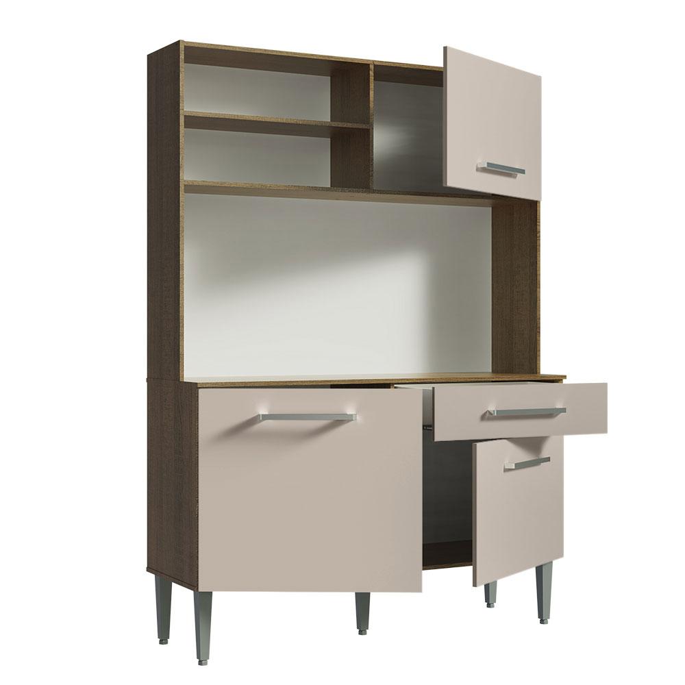 Foto 5 pulgar | Mueble para Cocina Madesa Marrón 120 Cm