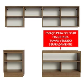 Foto 6 | Cocina Integral Madesa Glamy Marrón