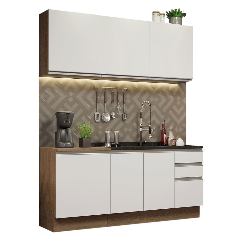 Cocina Integral Madesa Glamy Blanca