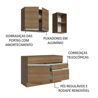 Foto 4 | Cocina Integral Glamy Madesa Marrón