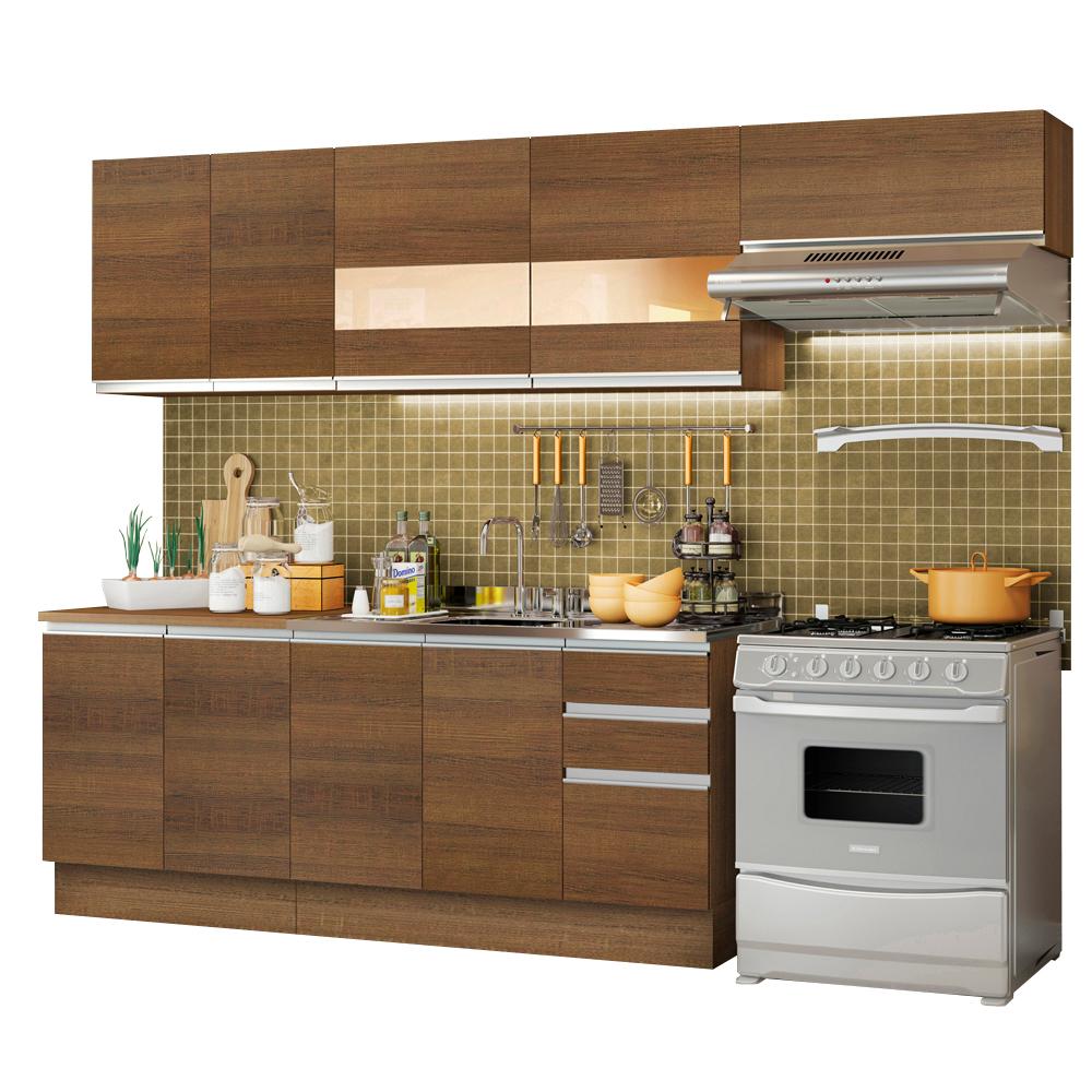 Cocina Integral Madesa Marcela Marrón