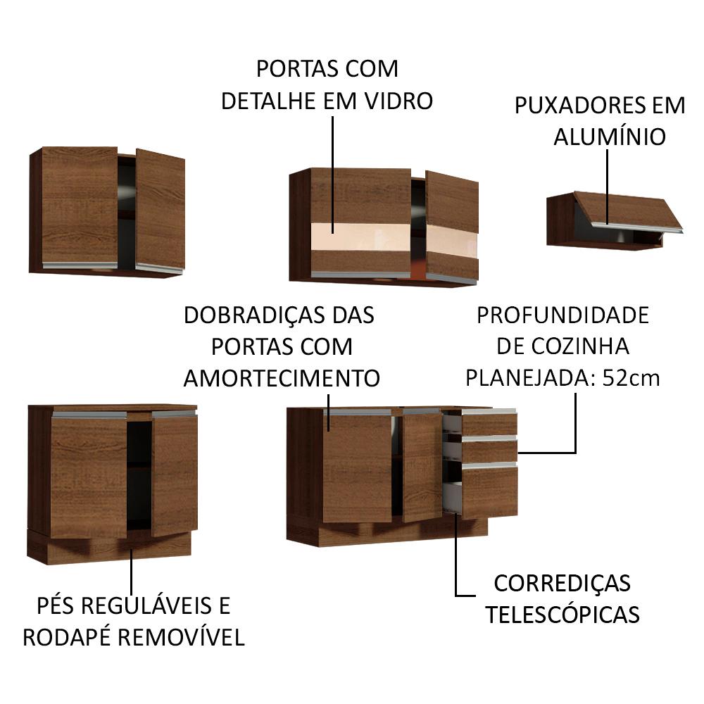 Foto 4 | Cocina Integral Madesa Marcela Marrón