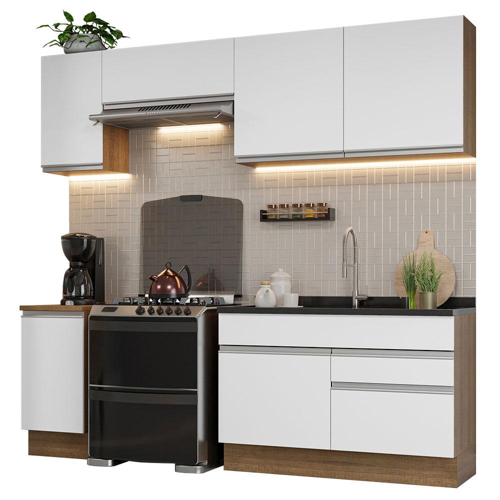 Foto 2 | Cocina Integral Madesa Glamy Blanca 240 Cm