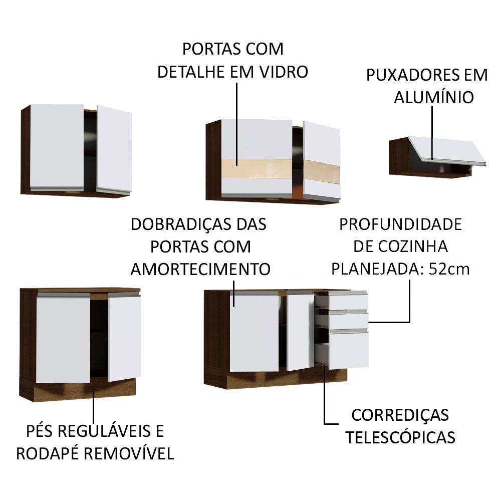 Foto 4 | Cocina Integral Madesa Marcela Blanca