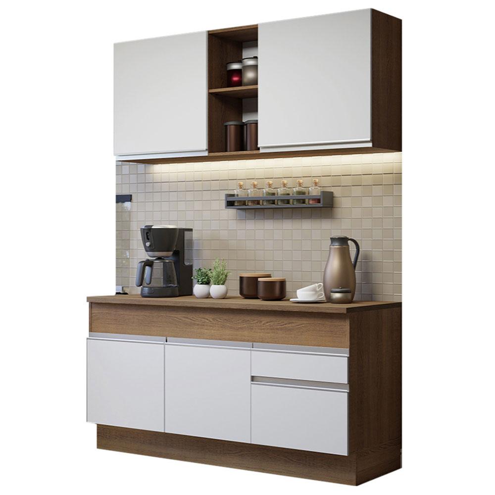 Foto 2 | Cocina Integral Madesa Glamy Blanca de 150 Cm