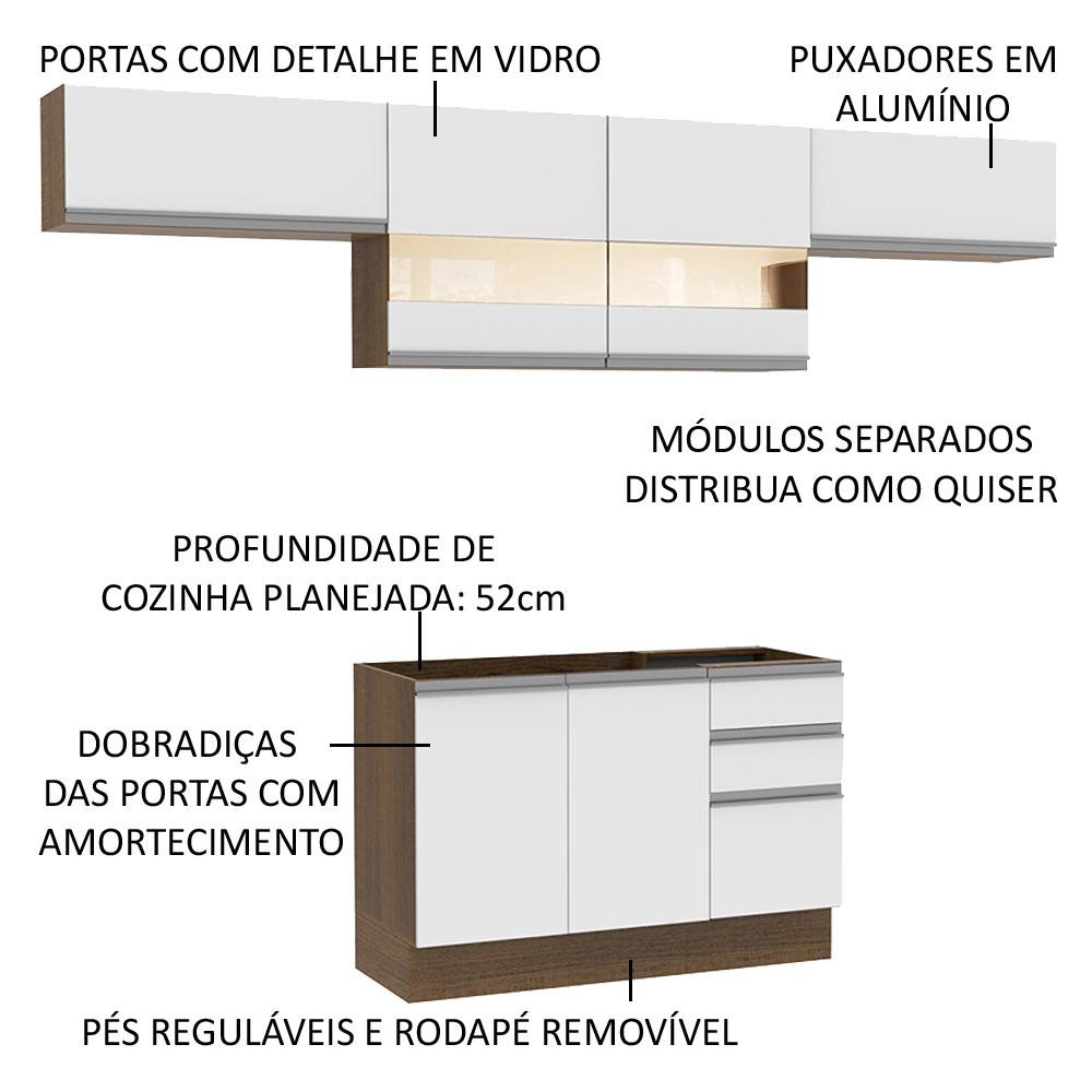 Foto 5 pulgar | Cocina Integral Madesa Marina Blanca