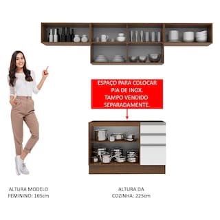 Foto 5 | Cocina Integral Madesa Marina Blanca