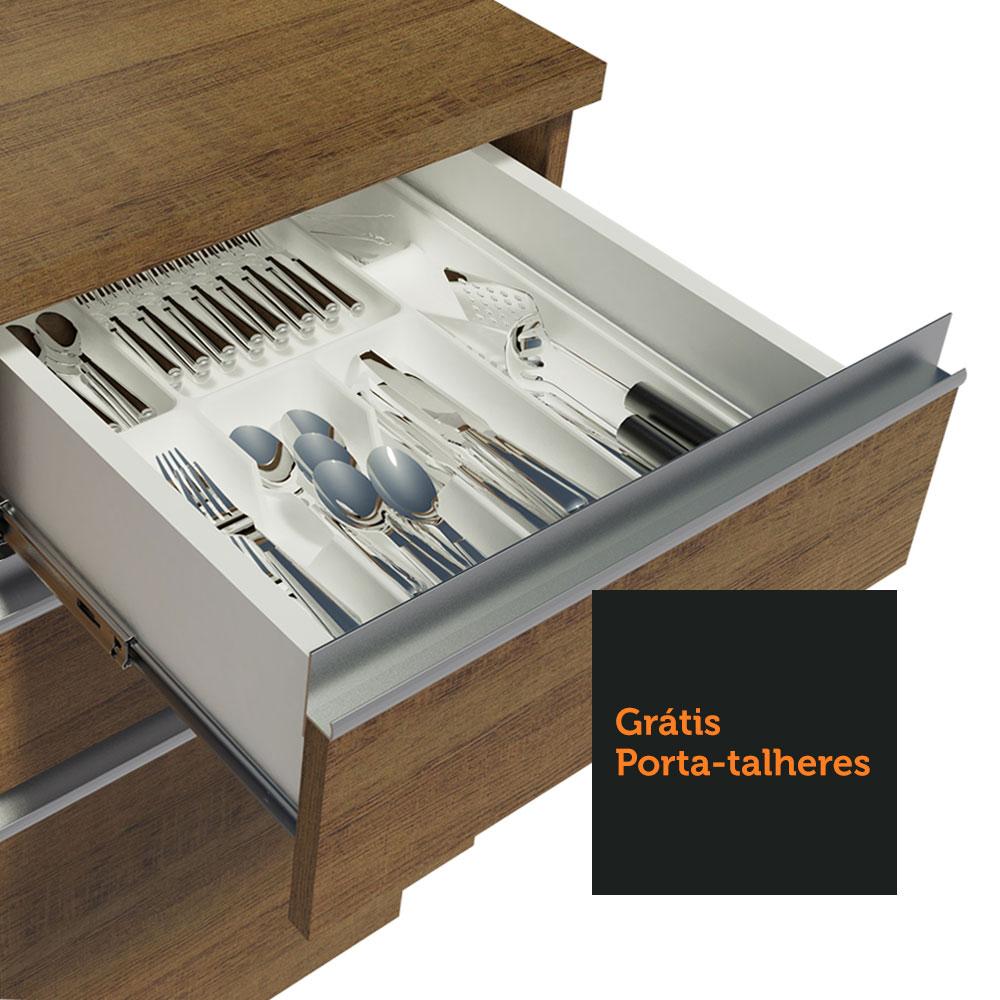 Foto 9 pulgar | Cocina Integral Madesa Glamy Marrón 200 Cm