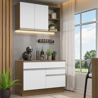 Foto 2 | Cocina Integral 120 cm Glamy Madesa 08 Marrón