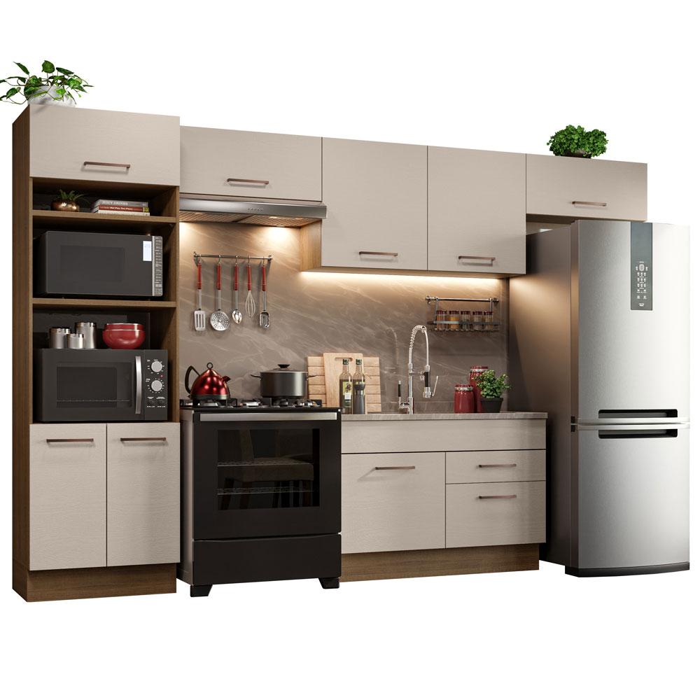 Foto 2 | Cocina Integral Madesa Agata Beige 350 Cm