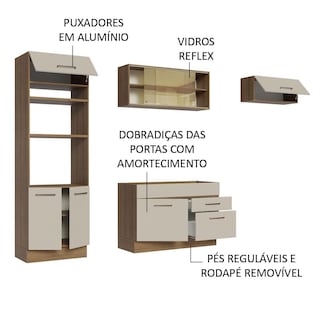 Foto 4 | Cocina Integral 270cm Agata Madesa 04