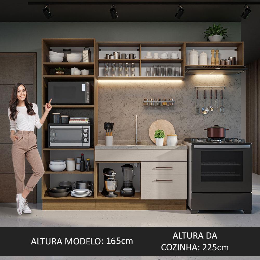 Foto 6 pulgar | Cocina Integral 270cm Agata Madesa 04