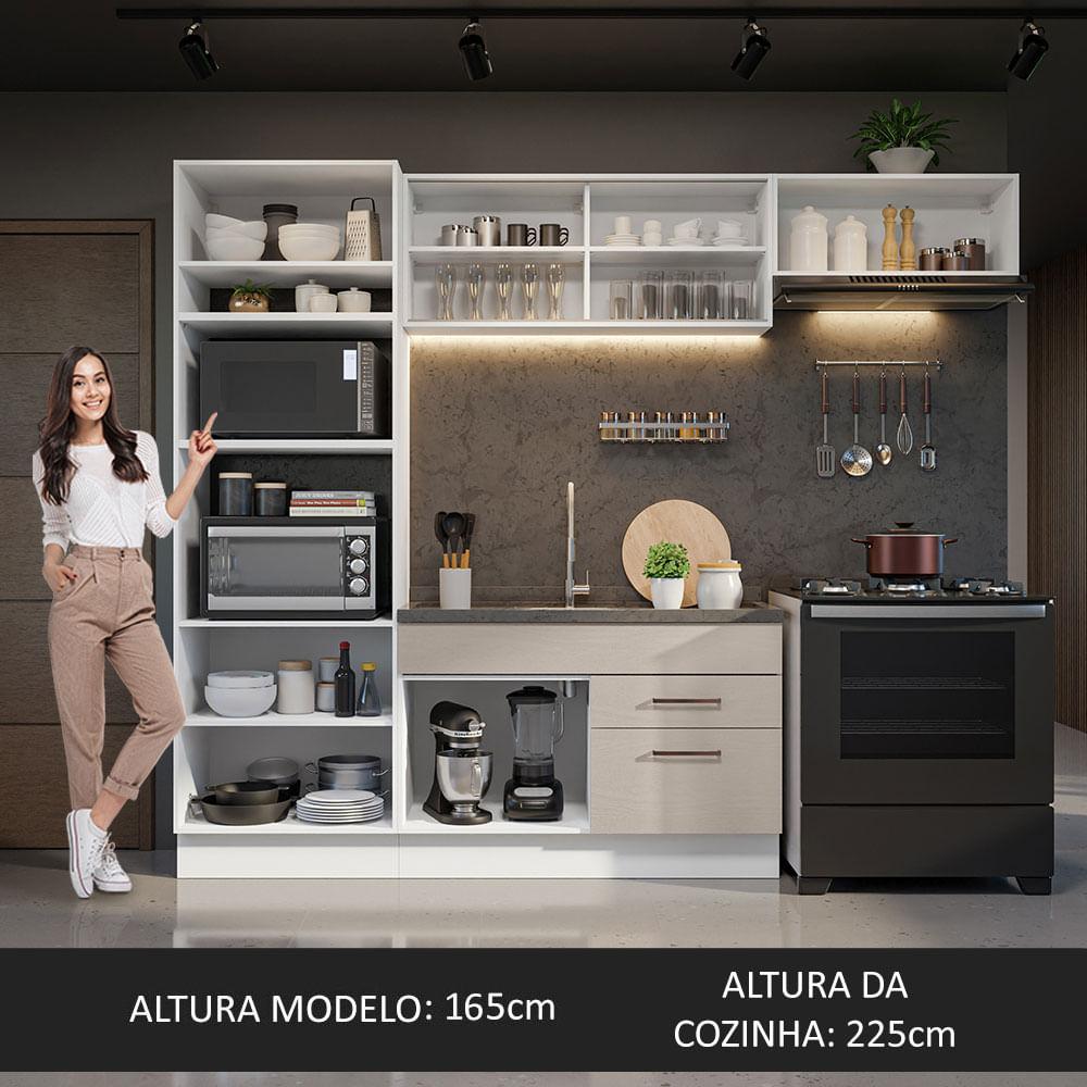 Foto 6 pulgar | Cocina Integral Madesa Ágata 270 cm 04