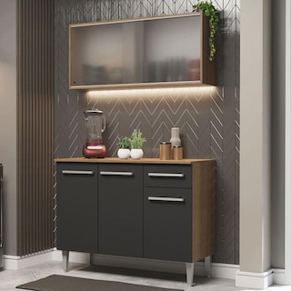 Foto 2 | Mueble De Cocina Emilly 105 cm con Alacena