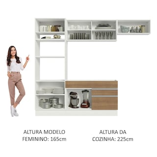 Foto 5 | Cocina Integral Madesa 270 cm Glamy 11